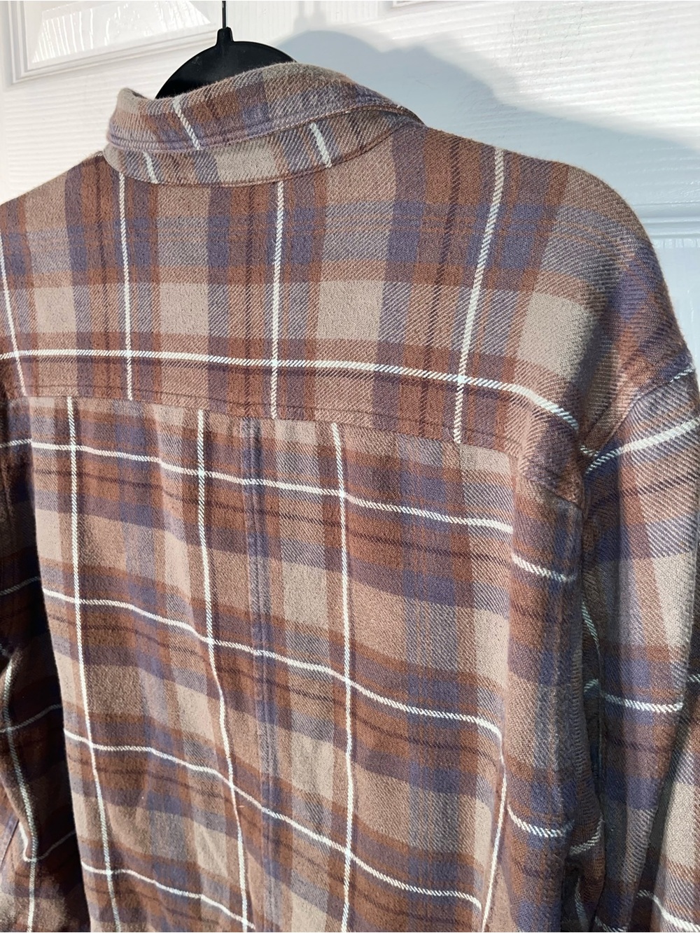 Toad&Co Men's Mojac Over Shirt Long Sleeve Button Flannel Size Large Snap Lined - Picture 9 of 9